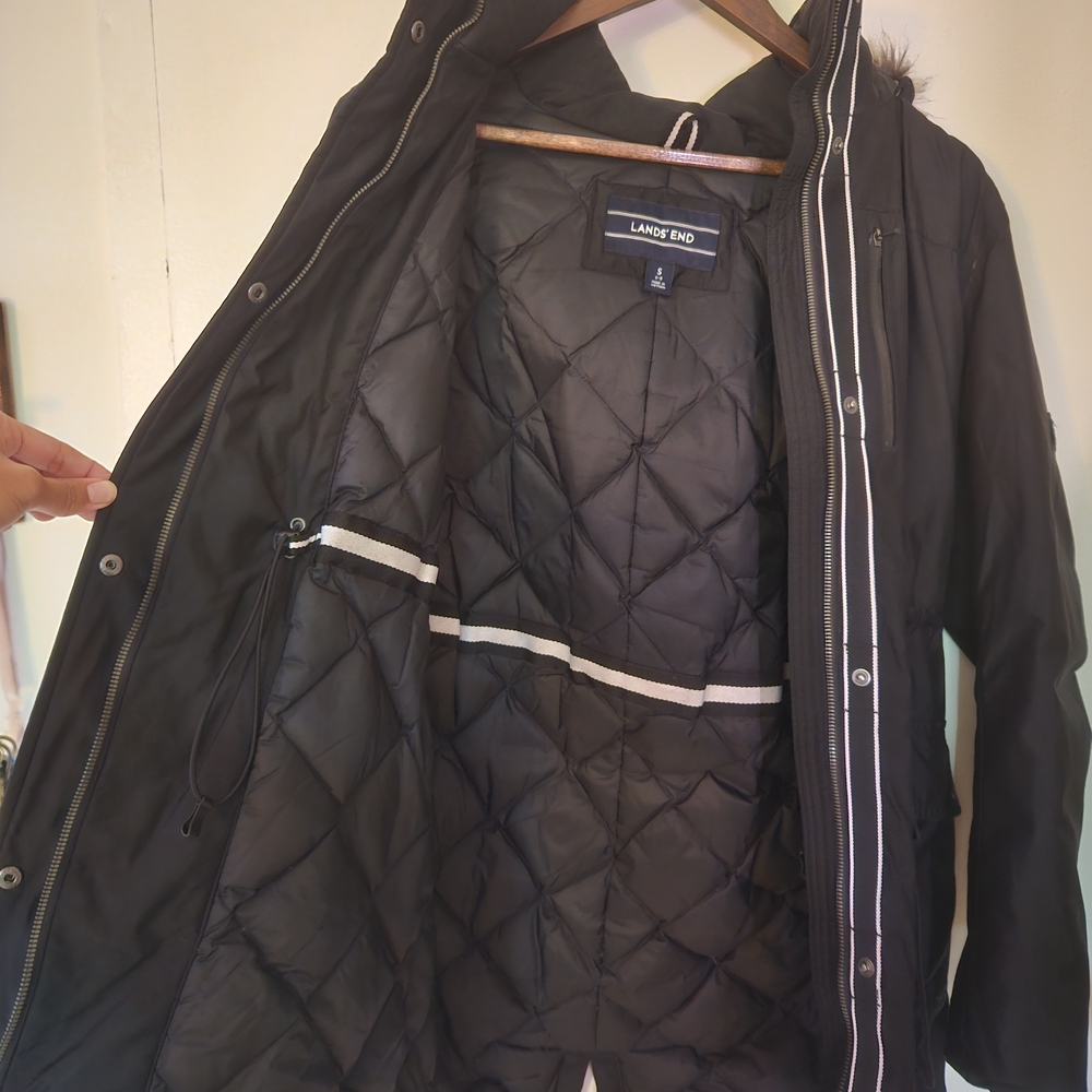 Lands End Expedition Down Parka - Small - Picture 3 of 7